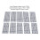 500 Pcs 3D Scanning Marker 6mm ID 10mm OD Reference Point Diffuse Reflection Markers 3D Scan Tracking Dots 5