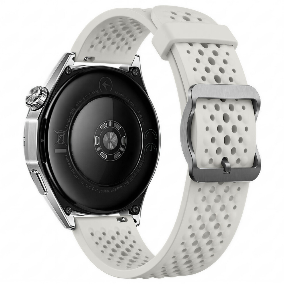 (Starlight) 18Mm Hollow Silicone Strap For Huawei Watch Gt 6 41Mm / Gt 5 41Mm / Gt 4 41Mm Breathable Watch Band 6914298212493