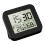 LCD-digitale display, hygrometer, temperatuurmeter, multifunctionele klok met timer, oplaadbare timer en twee alarmen. 2