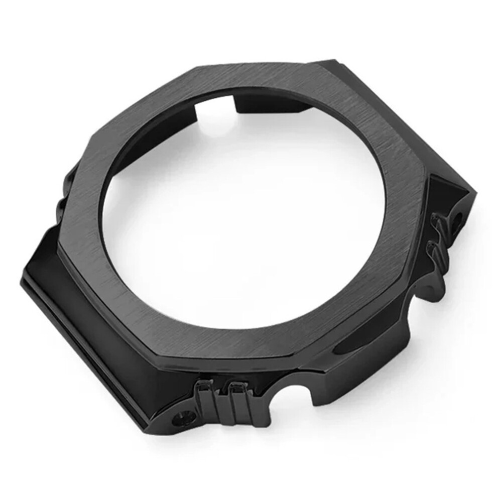 (Black) For Casio Gma-S2100 Stainless Steel Watch Case Metal Cover Black 6914294355941