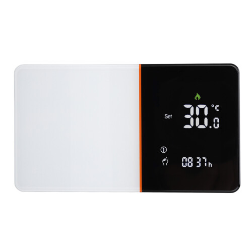 Smart Thermostat LCD Display Touch Temperature Controller for Water Floor Heating 5+1+1 6 Time Period Programming 95?240V 1