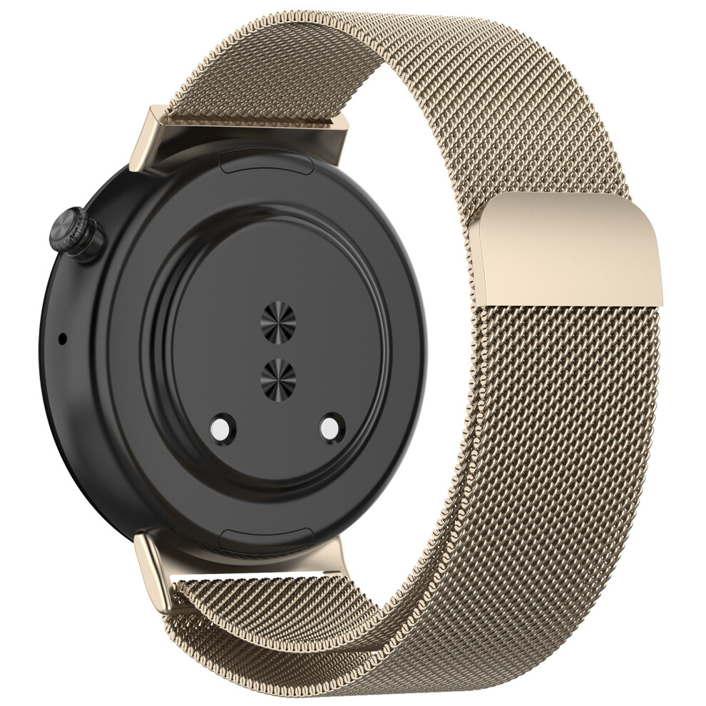 (Starlight) Milanese Metal Watch Strap For Honor Watch Gs 5 / Watch Fit Elegant Edition / Vitality Edition Stainless Steel Magnetic 6914292759000
