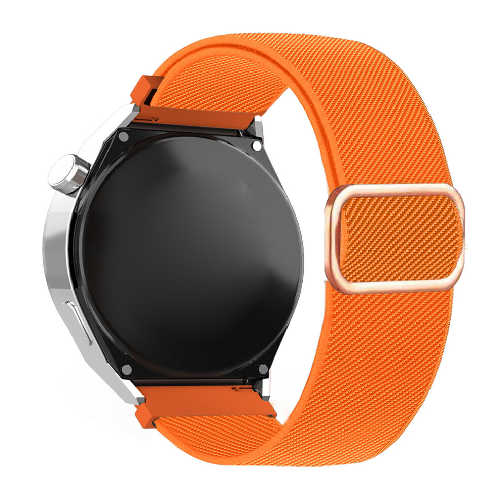 (Orange) 22Mm Textured Nylon Watch Band For Huawei Watch Gt 5 Pro / 5 / 4 46Mm / Watch 4 / Samsung Galaxy Watch3 45Mm / Huami Ama Orange 6914295693165
