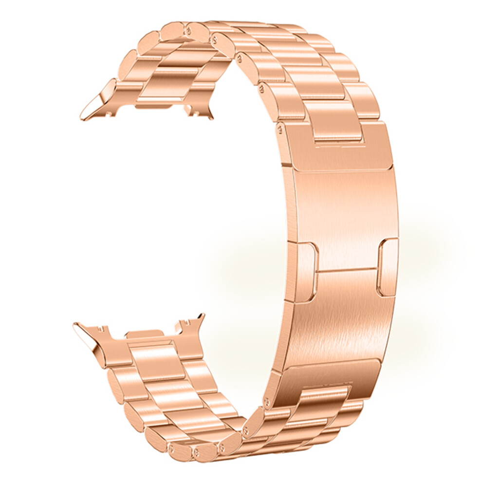 (Rose ) Electroplated Stainless Steel Strap For Samsung Galaxy Watch8 44Mm / 40Mm / Watch8 Classic 46Mm Gold 6914297842783