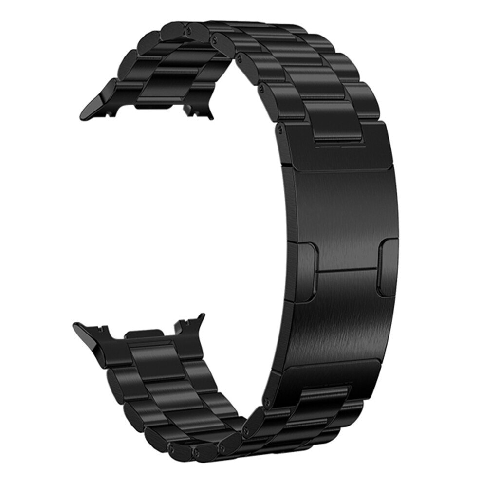 (Black) Electroplated Stainless Steel Strap For Samsung Galaxy Watch8 44Mm / 40Mm / Watch8 Classic 46Mm Black 6914292928284