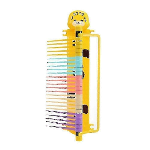 (Yellow)Jump Measuring Device, Vertical Jump Test Stick Pole Tool Trainer Measurement Test Tool With Adjustable Height Bouncer, Training Tool