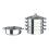 (30cm) Stainless Steel Kitchen Steamer 3