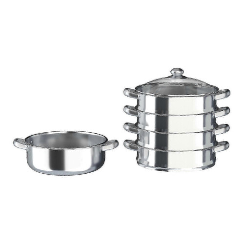 (30cm) Stainless Steel Kitchen Steamer 2
