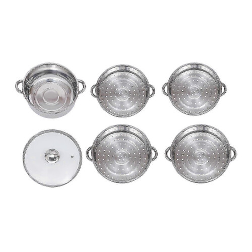 (28cm) Stainless Steel Kitchen Steamer 2