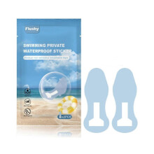 (2 Bag) Swim Panti Liner PU Clear Hygienic Liners For Swimwear Private Panti Liner