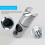 (22mm)Shower Bracket Fixture Inline 360 Degree Rotation Adjustment Free Adjustment 4