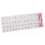 Russian Transparent Waterproof Stickers for PC Laptop Keyboard Table 2