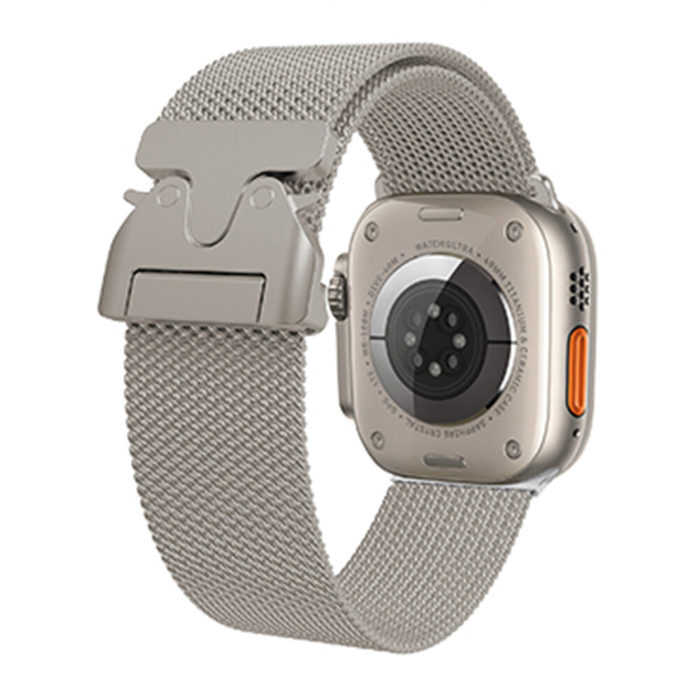 (Starlight) W136 Milanese Band For Apple Watch Series 11 10 42Mm / 9 8 7 41Mm / Se3 Se2 Se 6 5 4 40Mm / 3 2 1 38Mm Stainless S 6914294415218