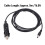 Rectangular Satellite DC Power Cable Replacement for Mini to Car Cigar Lighter Charger 18AWG 5m 16.5ft 5