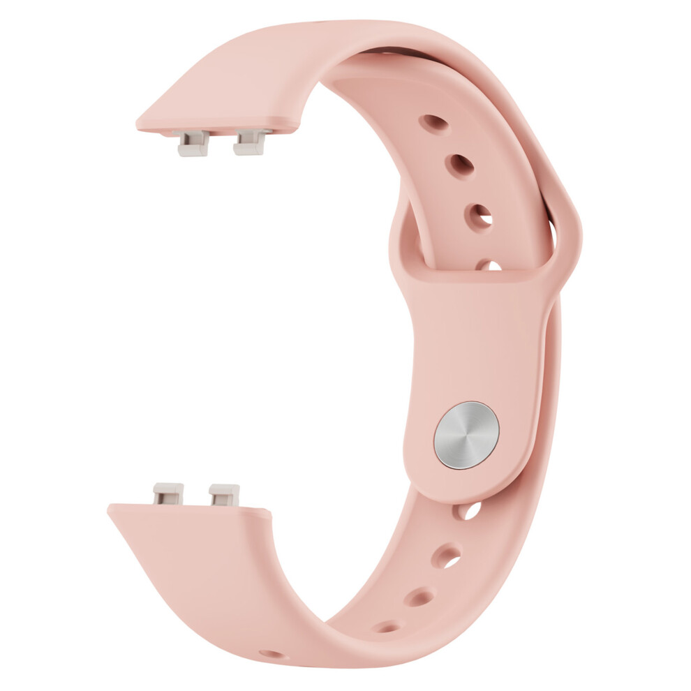 (Pink) Silicone Strap For Huawei Band 11 / 11 Pro / 11 Nfc / 11 Pro Nfc Glossy Sports Watch Band Pink 6914296938241