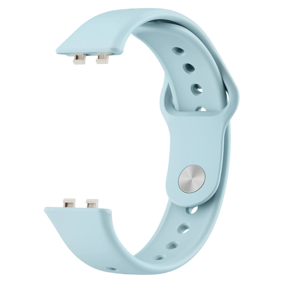 (Blue) Silicone Strap For Huawei Band 11 / 11 Pro / 11 Nfc / 11 Pro Nfc Glossy Sports Watch Band Blue 6914293280442