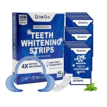 (42 Strips and Opener)Professional Tooth Whitening Strips Mild & Natural Teeth Care Product for Enamel Safe Stain Removal - Perfect for Daily Use
