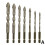 New Four-Flute Sawtooth Eccentric Drill Bit, Cozy Hoome Drill Bits 4-16mm 1