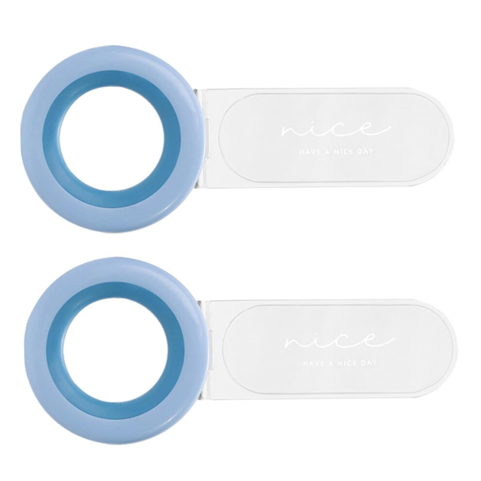2Pcs Hygienic Toilet Lid Lifter Seat Handle For Touch Use Easy Clipon Bathroom Accessory 9771547650331