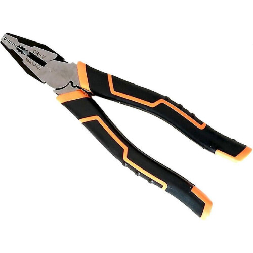 Wire Stripper Pliers-8 Inch Cable Cutters/stripping/crimping Electrician/nail Cutting Tool/multi-function Wire Stripper And Cutter