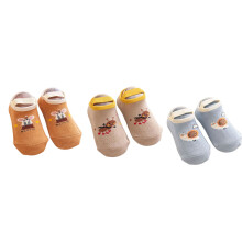 Kids Walking Socks Reinforced Edges Anti Slip-3 random pairs S