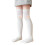 Breathable Over Knee Stretch Comfortable-white powder 42 1