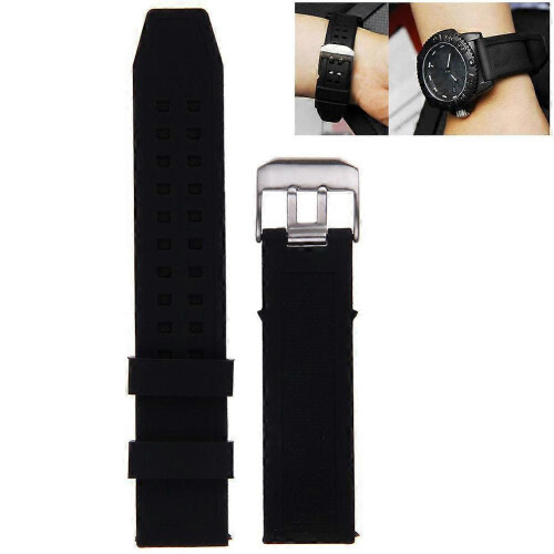 23MM Silicone Rubber Watch Band Strap Bracelet for Luminox Replacement 1