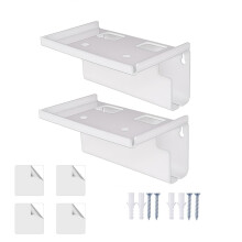 Wall Mounted Electric Toothbrush Stand Acrylic-2 pack