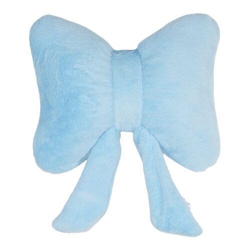 Plush Cushion Offering Soft Support and Decorative Styles-Blue