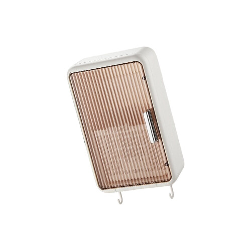 Kitchen Utensil Wall Mounted Transparent Dust Proof Cover-Ivory