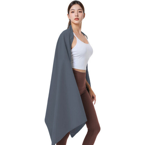 Portable Quick Drying Magnetic Towel for Surfing-Dark Grey