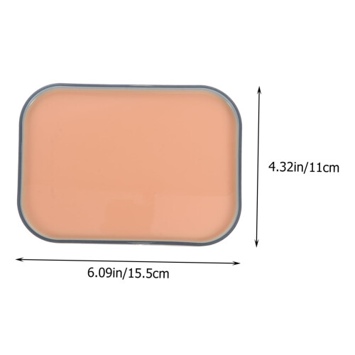 Reusable Silicone Suture Practice Pad with PreCut Wounds for Students and Beginners 1