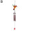 (White L) Wind Chimes Hanging Ornaments 1