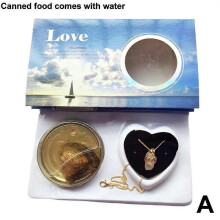 (Blueberry) Love Wish Pearl Kit DIY Pendant Necklace Valentine's Day Gift Box