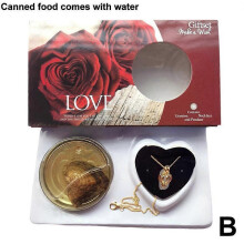 (Honey) Love Wish Pearl Kit DIY Pendant Necklace Valentine's Day Gift Box