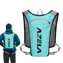 Running Hydration Vest for Men Women, Lightweight Breathable Hydration Backpack with MultiCompartment Storage, Green M
