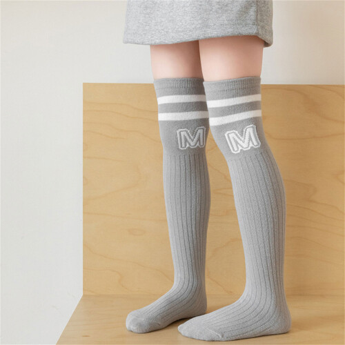Breathable Over Knee Stretch Comfortable-white powder 42 1