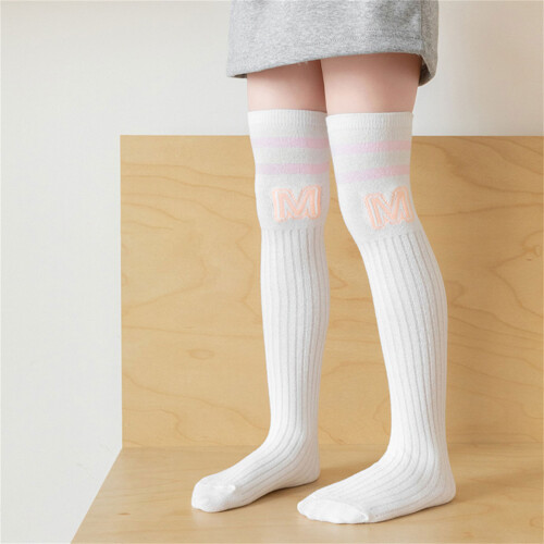 Breathable Over Knee Stretch Comfortable-white powder 42 2