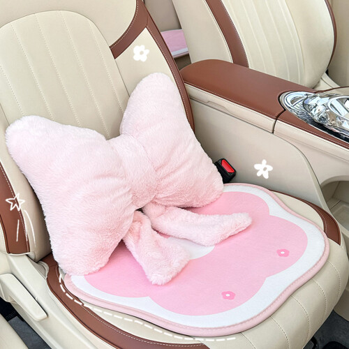 Plush Cushion Offering Soft Support and Decorative Styles-Blue 2