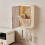 Kitchen Utensil Wall Mounted Transparent Dust Proof Cover-Ivory 2