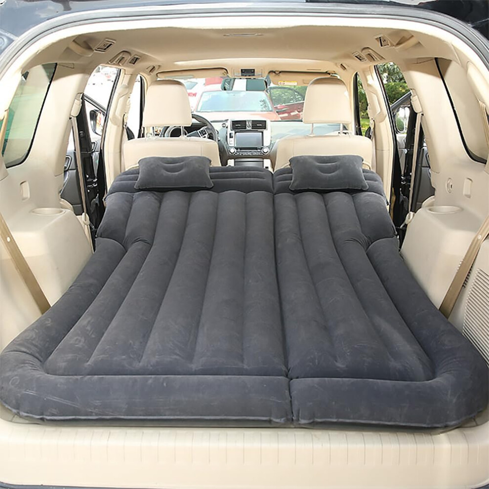 Car Air Mattress with Waterproof Flocking Surface, Foldable Inflatable Bed for Subaru Legacy Sedan 1989â2024 Camping Travel, Black-image-OPC-PT56GV7-NEW