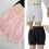 Comfortable Breathable Cotton Shorts Not Glance-apricot  110cm 3