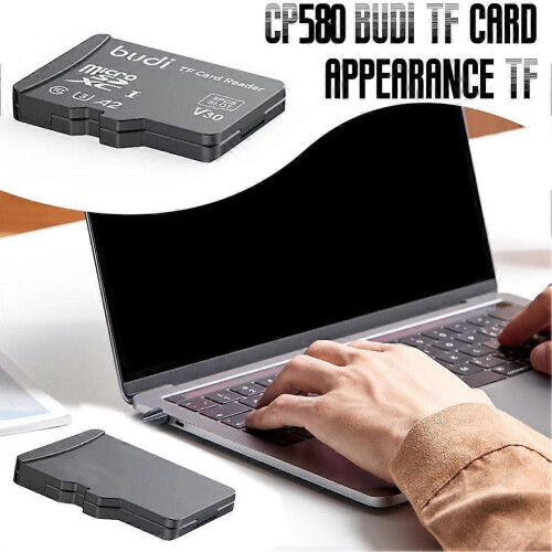 TF Card Reader USB TYPE C and USB Interface Adapter Equipped Card Removal Needle 1