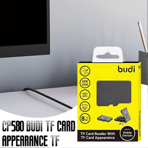 TF Card Reader USB TYPE C and USB Interface Adapter Equipped Card Removal Needle 2