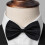 Bow Tie for Wedding Collar, Wedding Dress,red Black,single-layer Bow Tie 3