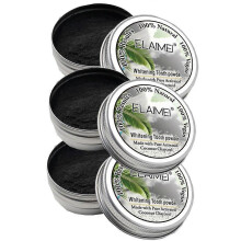 3pcs 20g Bamboo Charcoal Teeth Powder Coconut Activated Carbon Remove Tartar And Smoke Stains Teeth
