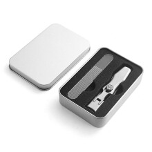 (Silver) Luxgrip Nail Clippers, Luxgrip - The Luxurious Ultra Sharp Nail Clippers