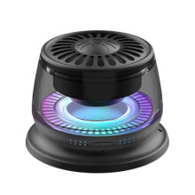 Magnetic Portable LED Bluetooth Speaker Wireless Speakers Mini Holder