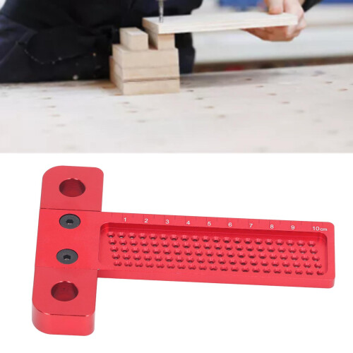 Scriber T Square Ruler 100mm Silver 3.94in 1