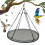 (Green) Tray Seed Bird Feeder Easy Installation For Bee Feeder Outdoors Backyard Garden 3